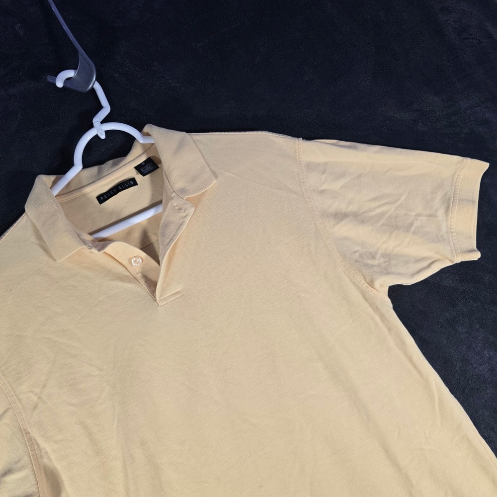 Perry Ellis Polo‎ Shirt Short Sleeve Casual Everyday Top Mens Size M